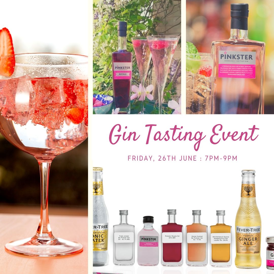 EVENT Pinkster Gin Tasting